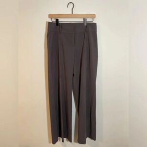 CAbi Lauren Trouser Women's Size 8 Dress Pants Modern Wide Leg Gray Orig. $94